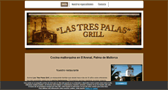 Desktop Screenshot of lastrespalasgrill.com