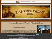 Tablet Screenshot of lastrespalasgrill.com